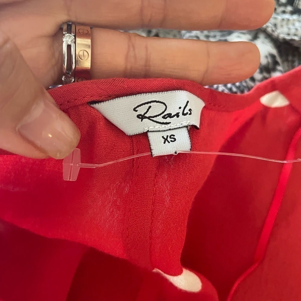 New - Rails blouse with ruffle sleeve - Picture 6 of 6